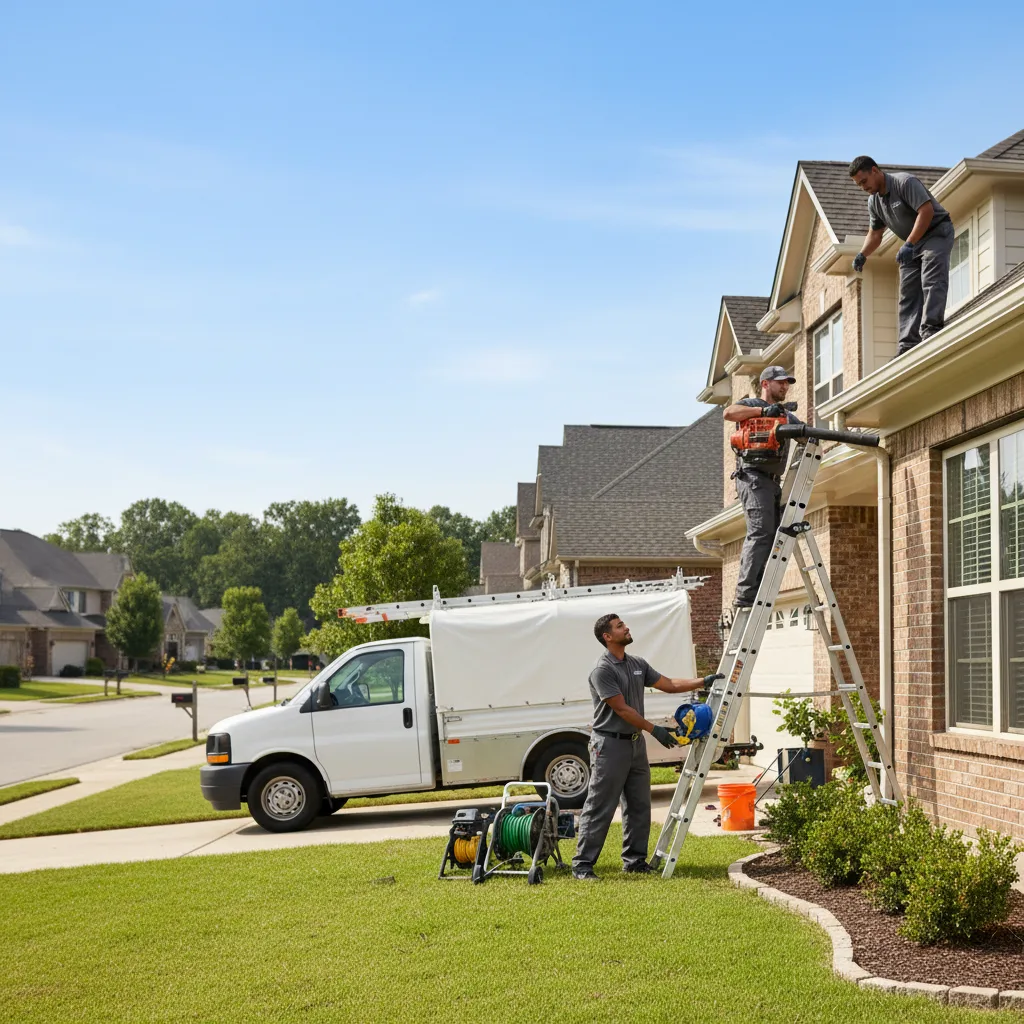 Home Gutter Service in Wortham, TX near me